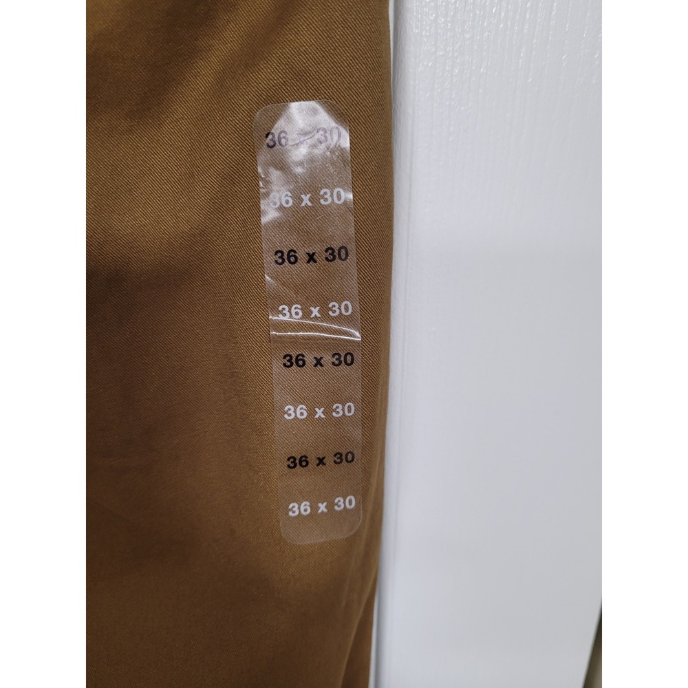 Gap Essential Khaki Straight Cognac GapFlex Chino's Stretch Pants 36x30 NWT - Picture 7 of 7